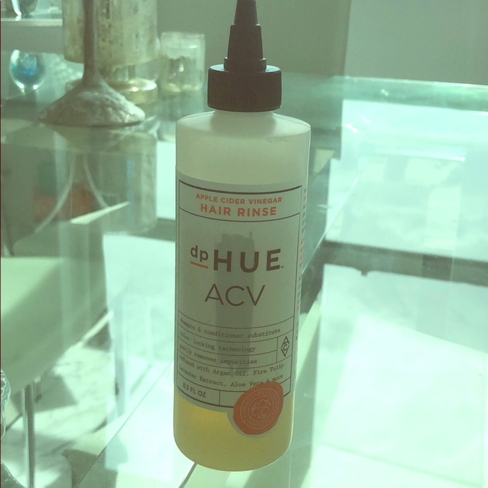 dp HUE ACV shampoo and conditioner substitute